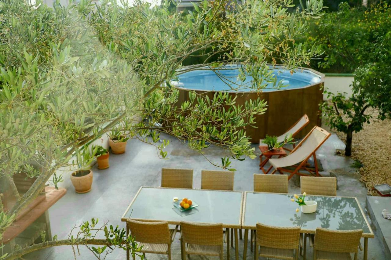 The Florens Residence Near The Beach With The Pool, Bbq And Kids Playground, Zadar Diklo المظهر الخارجي الصورة